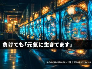 めぐみのほのぼのパチンコ道プロフィール記事サムネイル